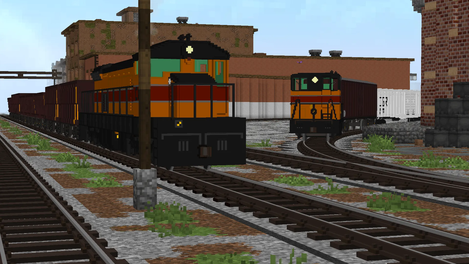 Kheyvak Locomotive Works, Текстуры, Minecraft