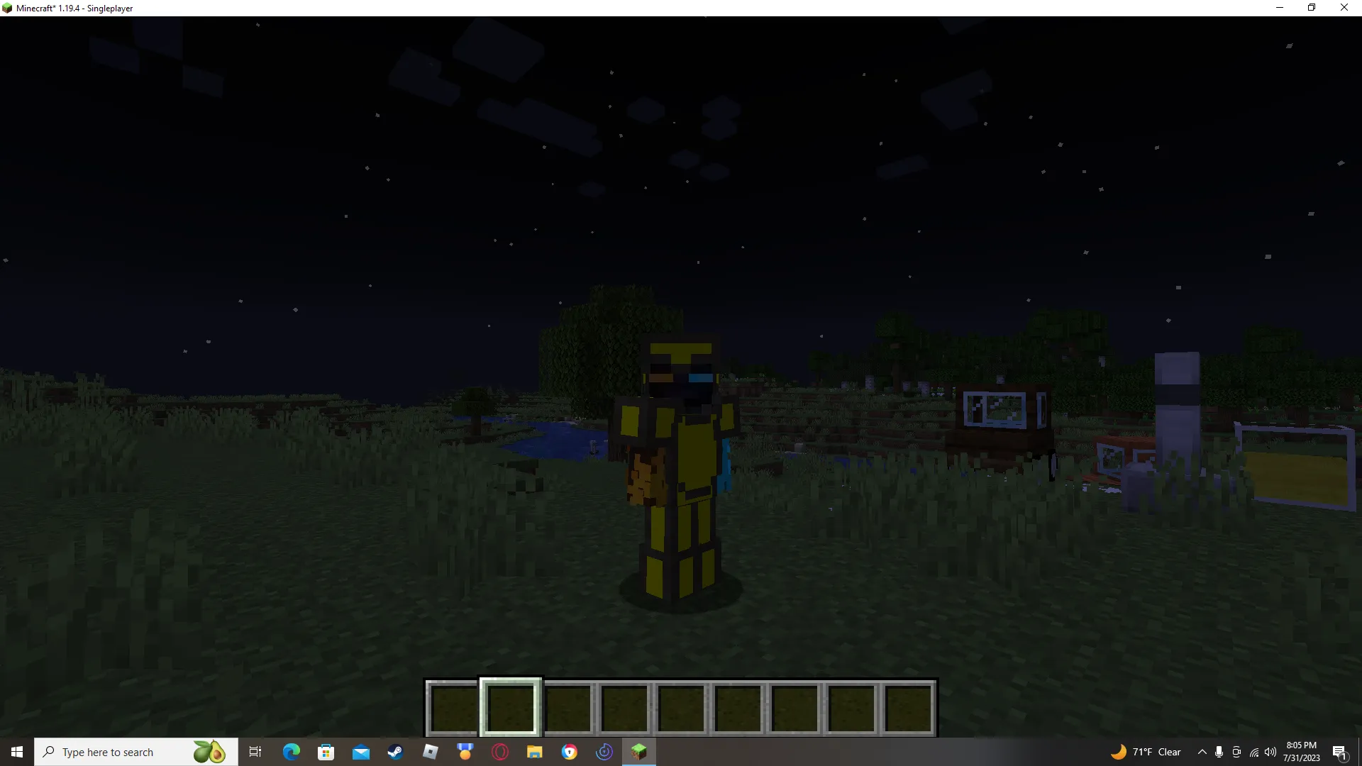 banana armor — скриншот 1 (Моды, Minecraft)