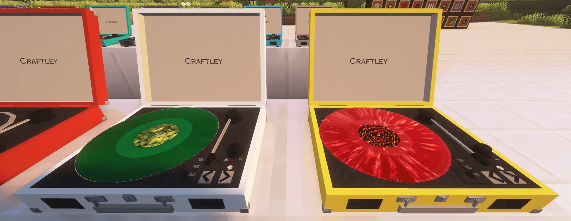 Record Players - The Jukebox Reimagined, Дата-паки, Minecraft