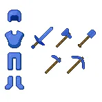 Vanilla Toolsets Faithful x32 Add-on — скриншот 1 (Текстуры, Minecraft)
