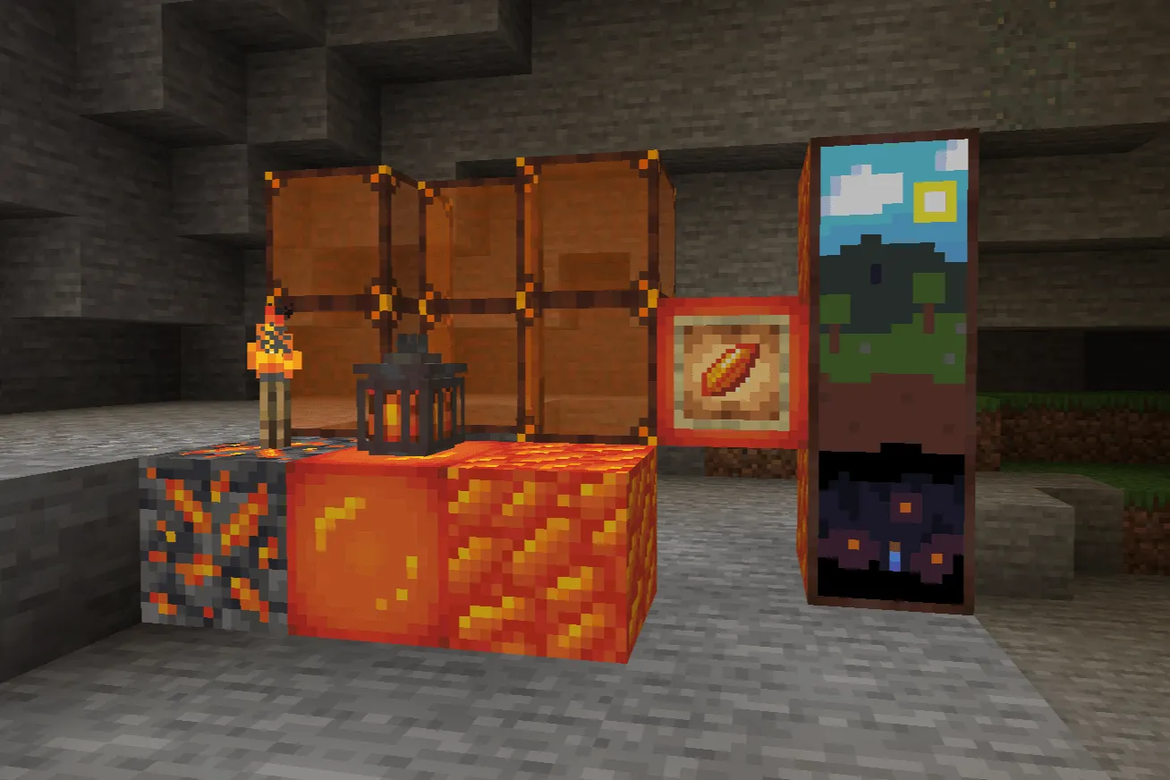 Kraft's Fiery Glass — скриншот 5 (Моды, Minecraft)