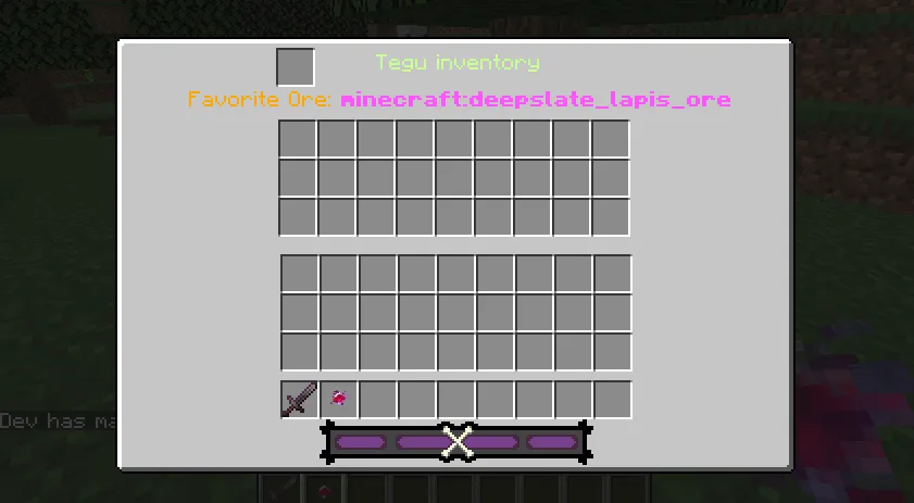 Tegu Adventure, Моды, Minecraft