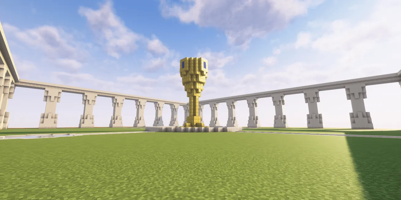 Hanging Gardens of Babylon — скриншот 3 (Карты, Minecraft)