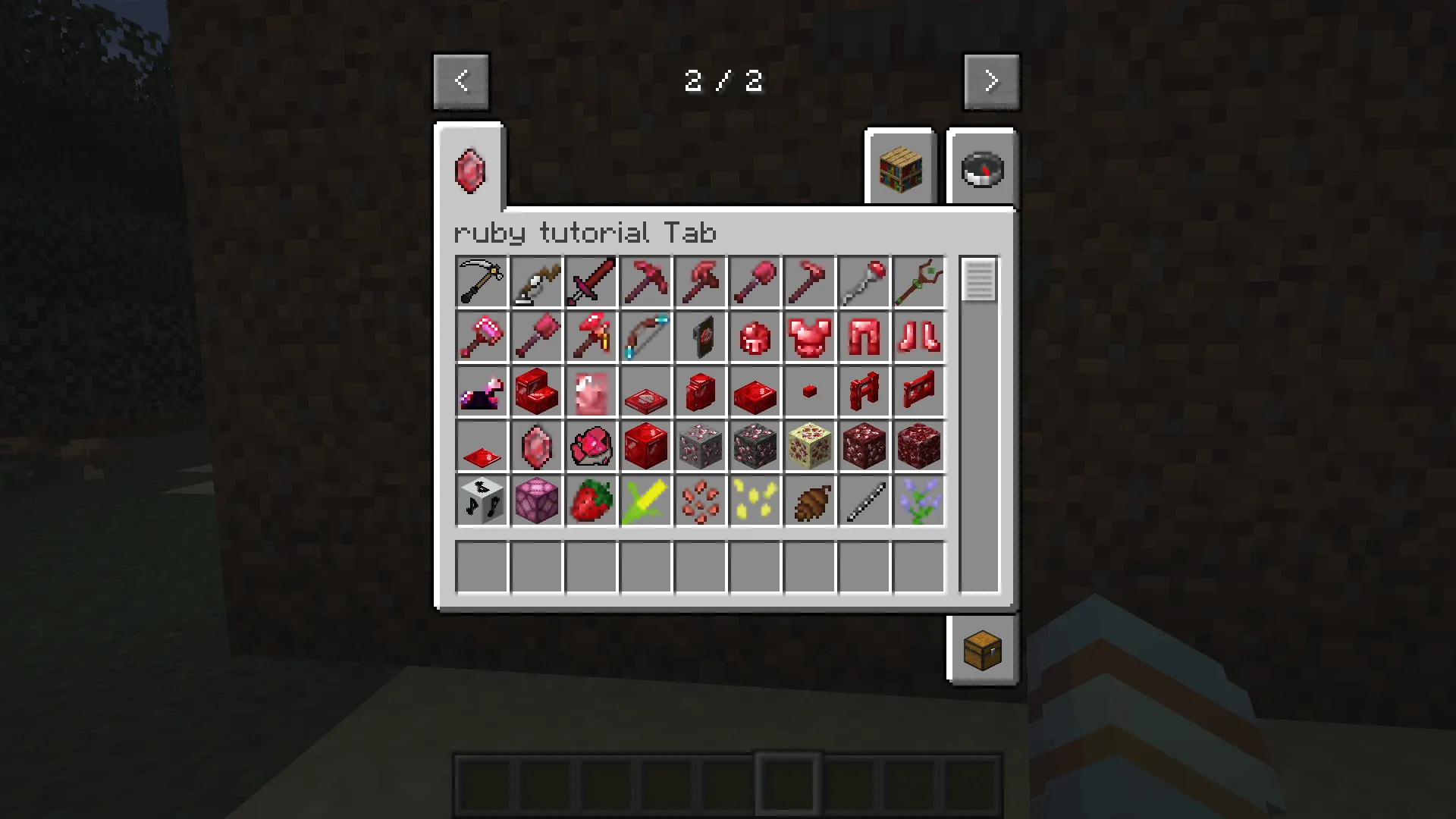 RUBY MANIA, Моды, Minecraft