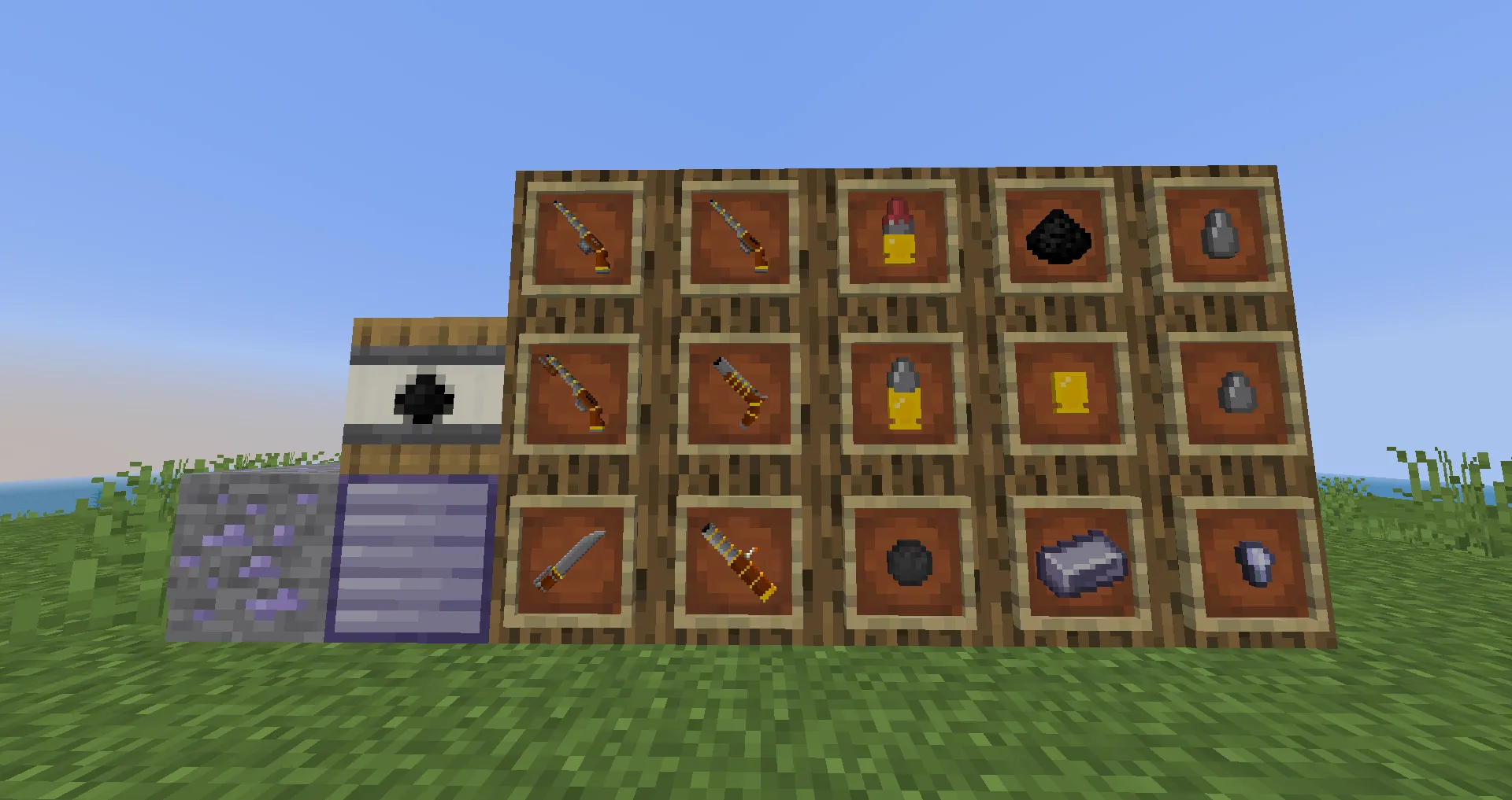 Primitive Firearms, Моды, Minecraft