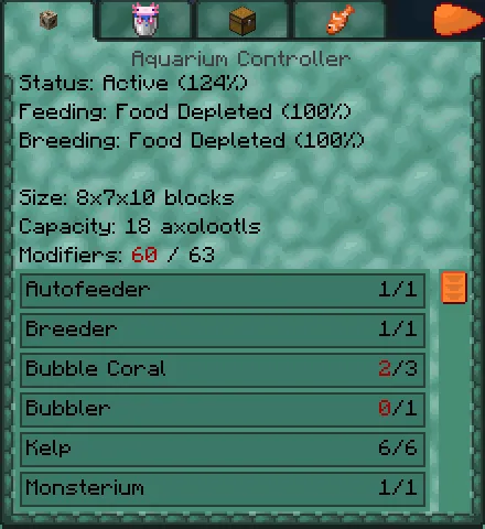 Axolootl: Resourceful Axolotls — скриншот 4 (Моды, Minecraft)