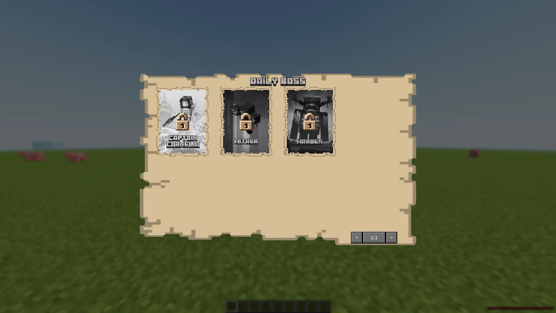 Daily Boss x Aquamirae — скриншот 1 (Моды, Minecraft)