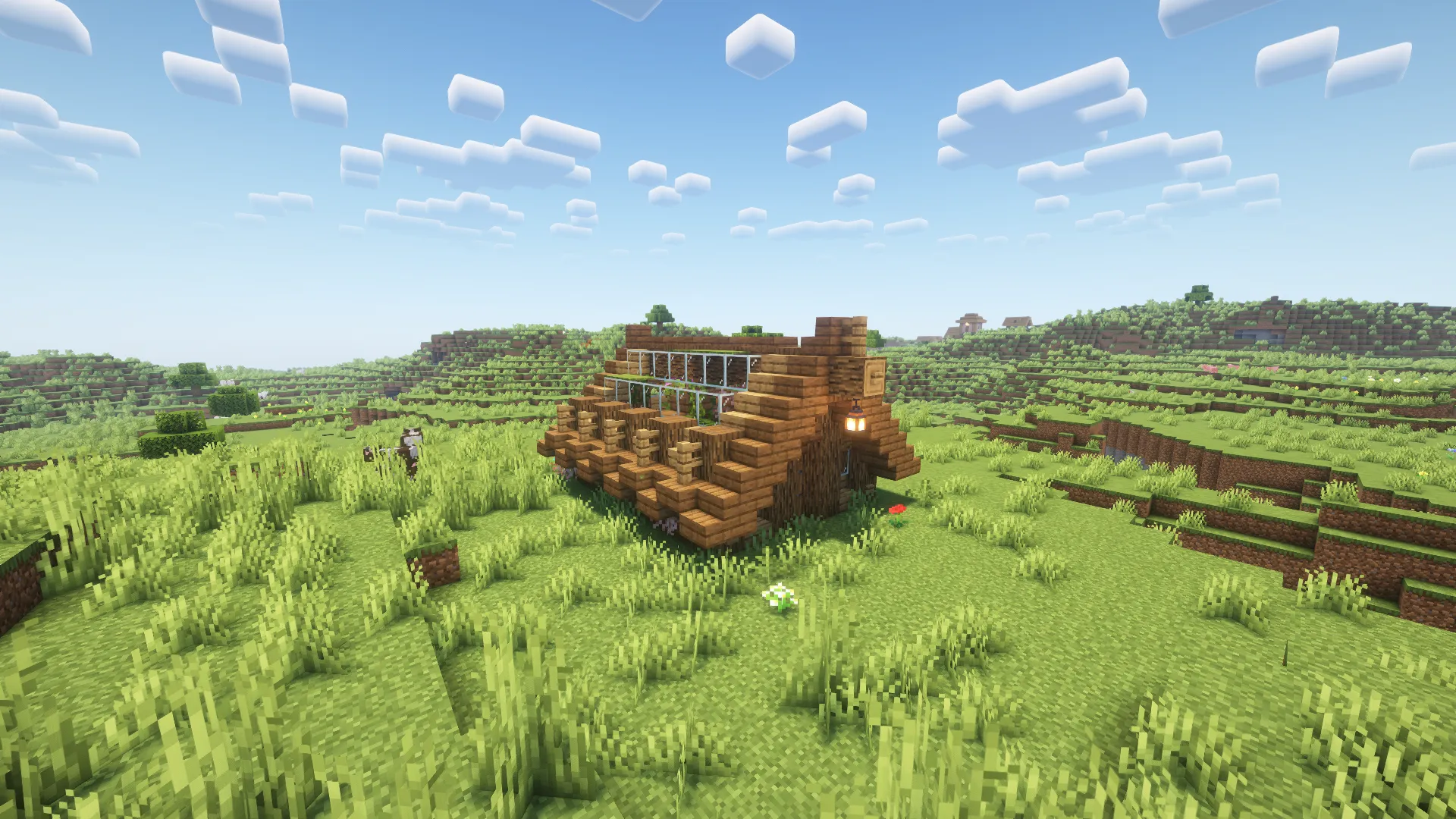 Small Villager Greenhouse — скриншот 2 (Моды, Minecraft)