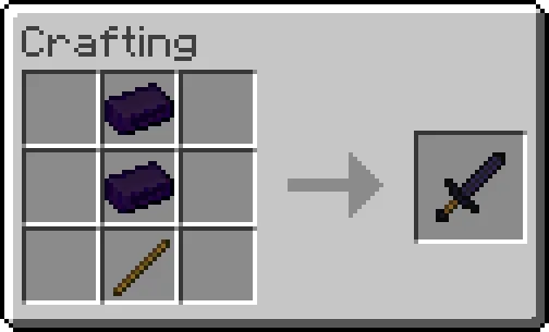 Obsidian Equipment, Моды, Minecraft