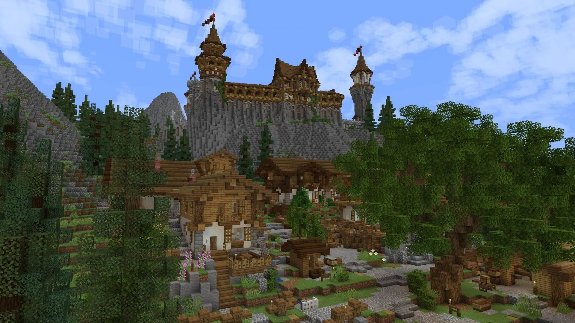 Stonehill Castle - Medieval Castle, Карты, Minecraft