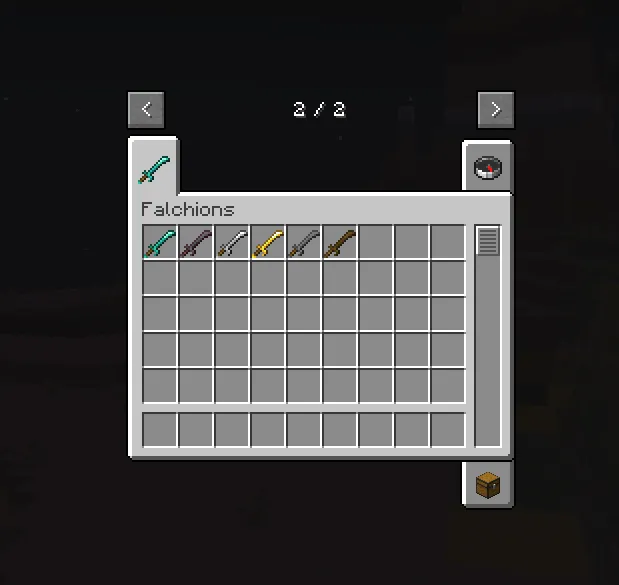 Falchions a Sword Alternative, Моды, Minecraft