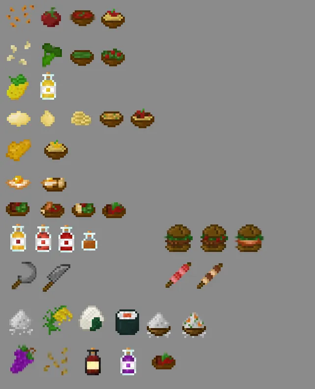 Food Garden — скриншот 2 (Моды, Minecraft)