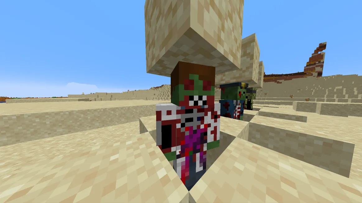 zombi_ensher, Моды, Minecraft