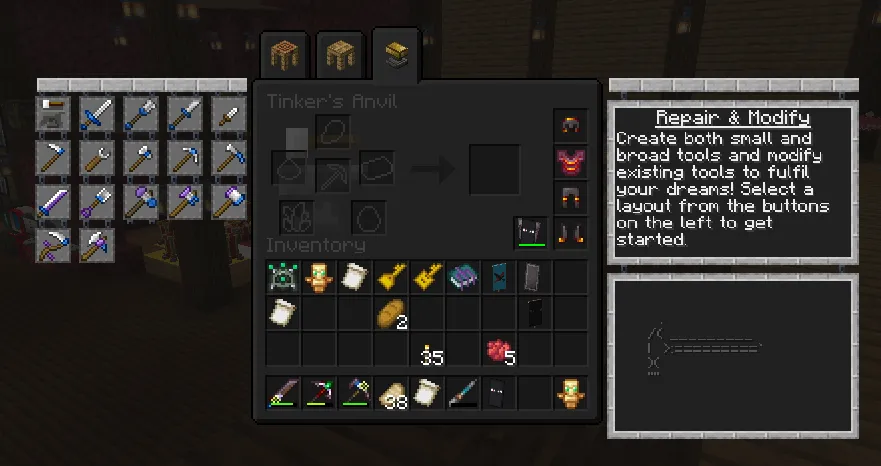 Torch's Dark Mode (Mod Support) — скриншот 1 (Текстуры, Minecraft)