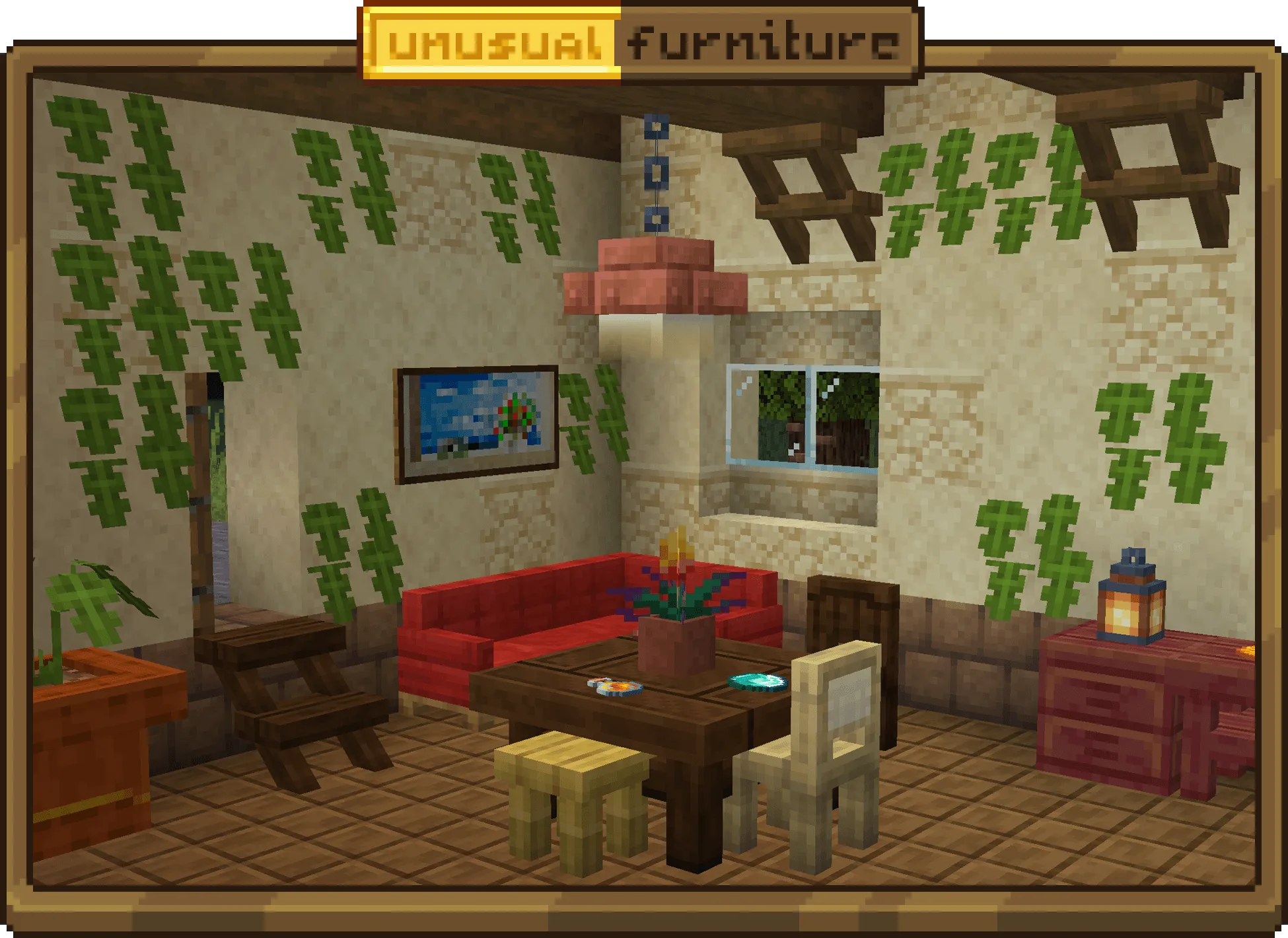Unusual Furniture, Моды, Minecraft