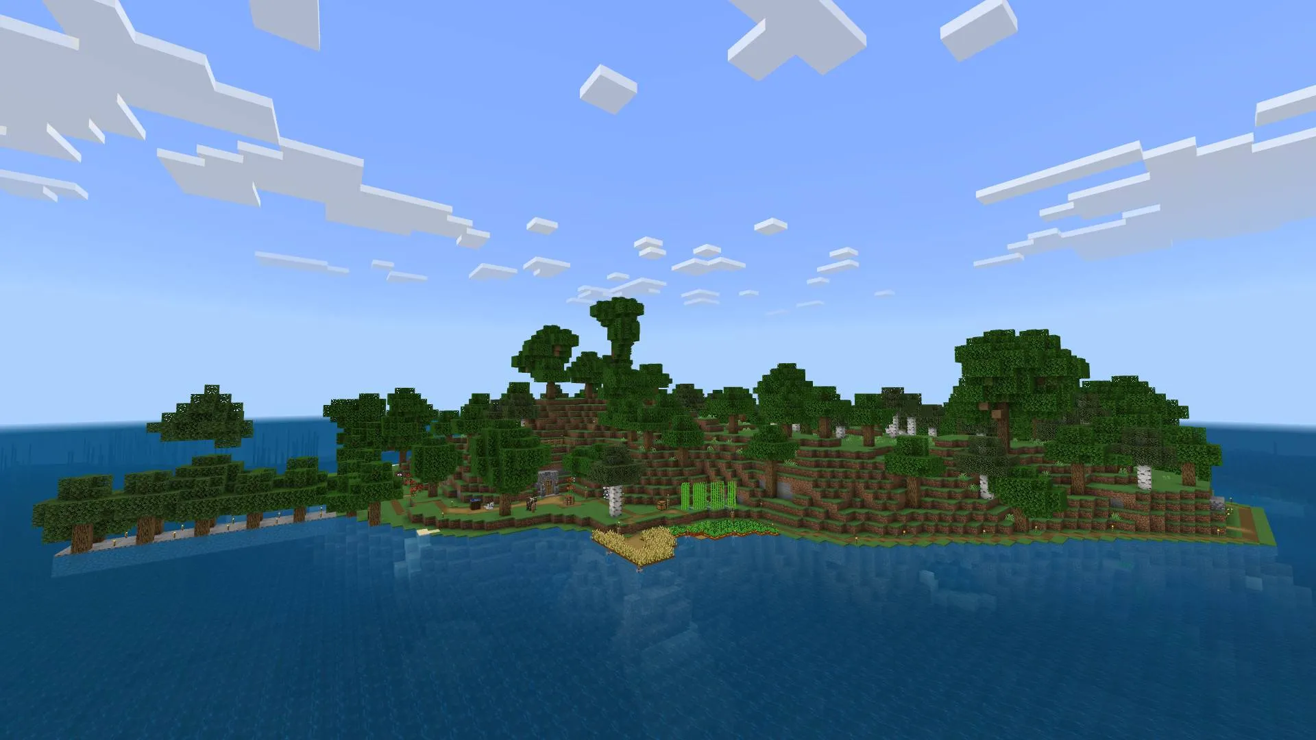 Legit Survival Island WOOD Edition | for JAVA — скриншот 3 (Карты, Minecraft)
