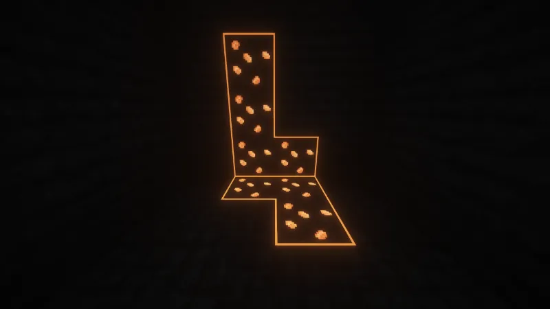 John Smith Legacy - Glowing Ores — скриншот 2 (Текстуры, Minecraft)
