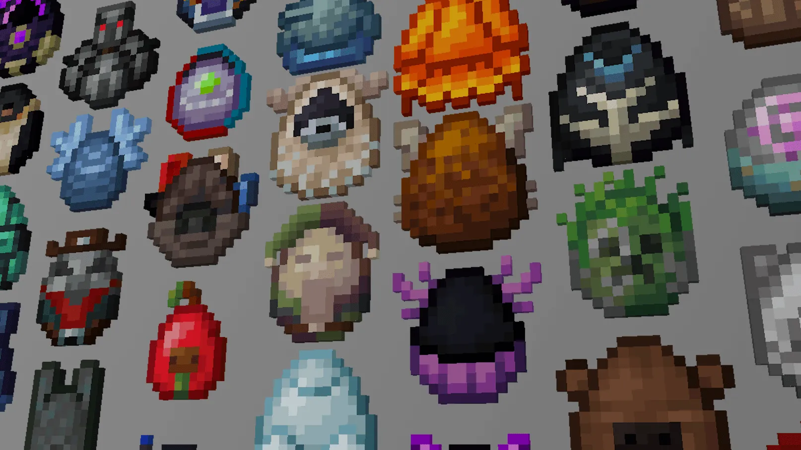 Modded Omelet - Modern Spawn Eggs, Текстуры, Minecraft