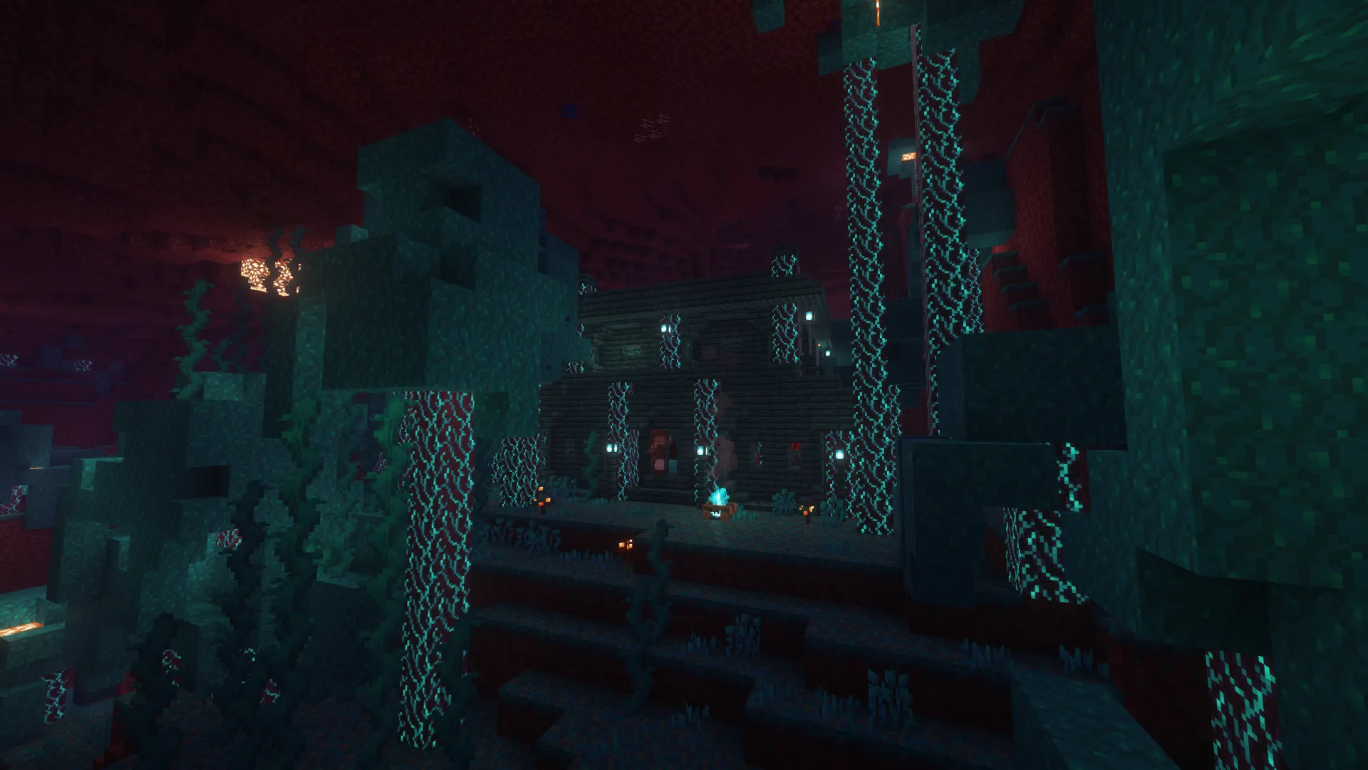 Warped Villager Outpost, Моды, Minecraft