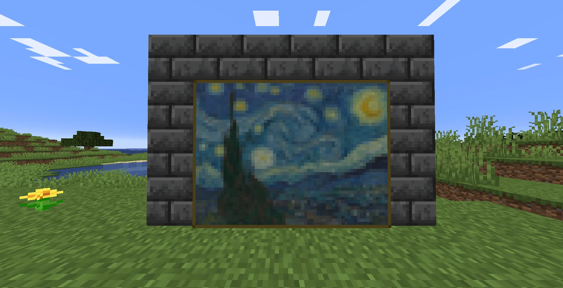 Better Paintings Van Gogh — скриншот 2 (Текстуры, Minecraft)