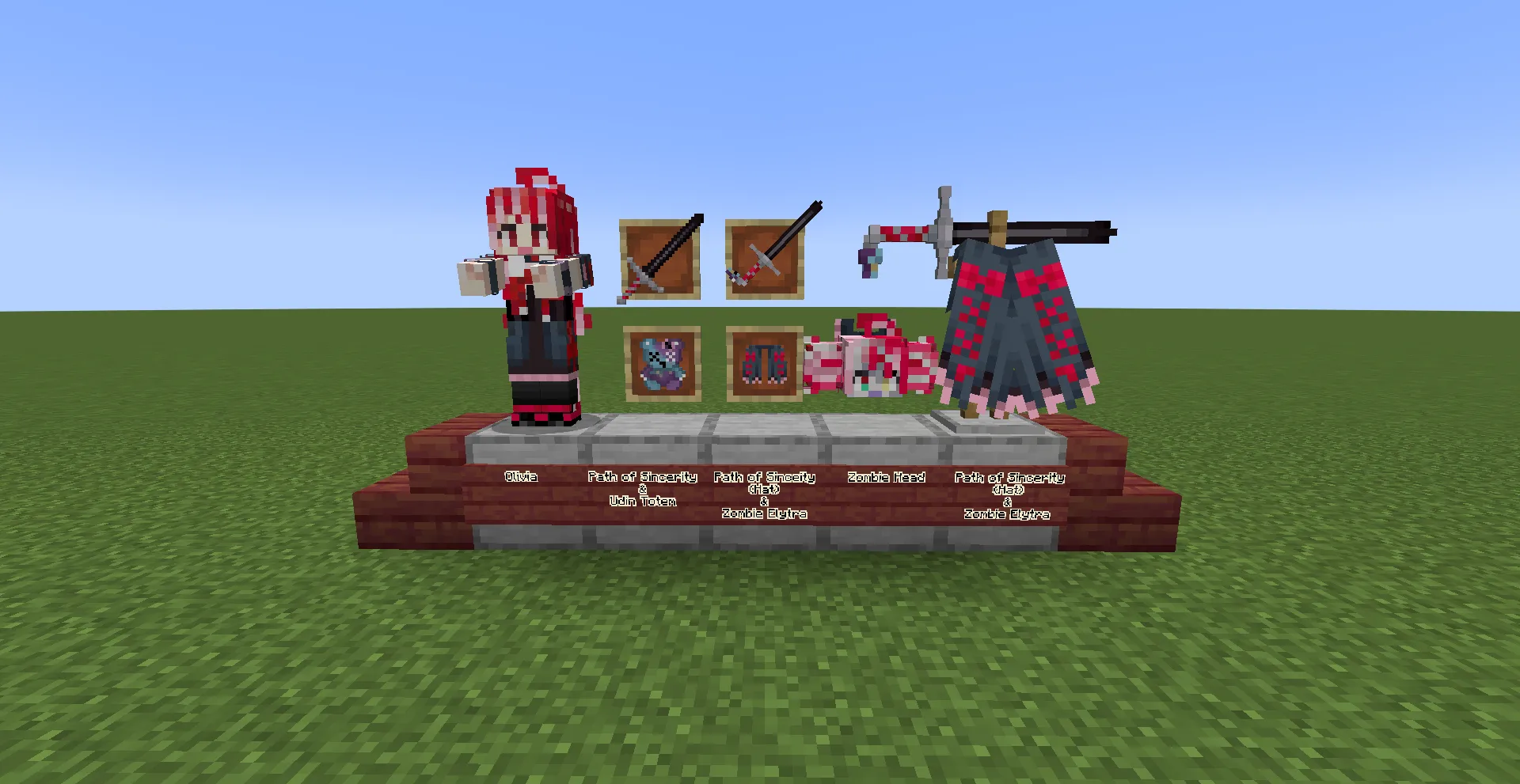 Kureiji Craft - Zombie Pack - — скриншот 1 (Текстуры, Minecraft)