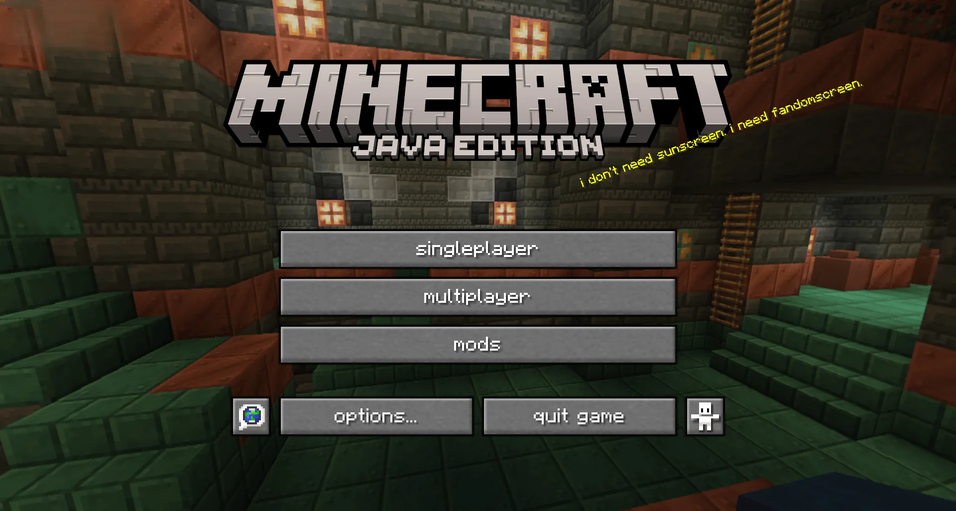 all lowercase, Текстуры, Minecraft