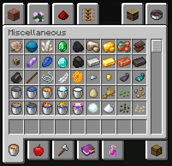 Clean Creative, Моды, Minecraft