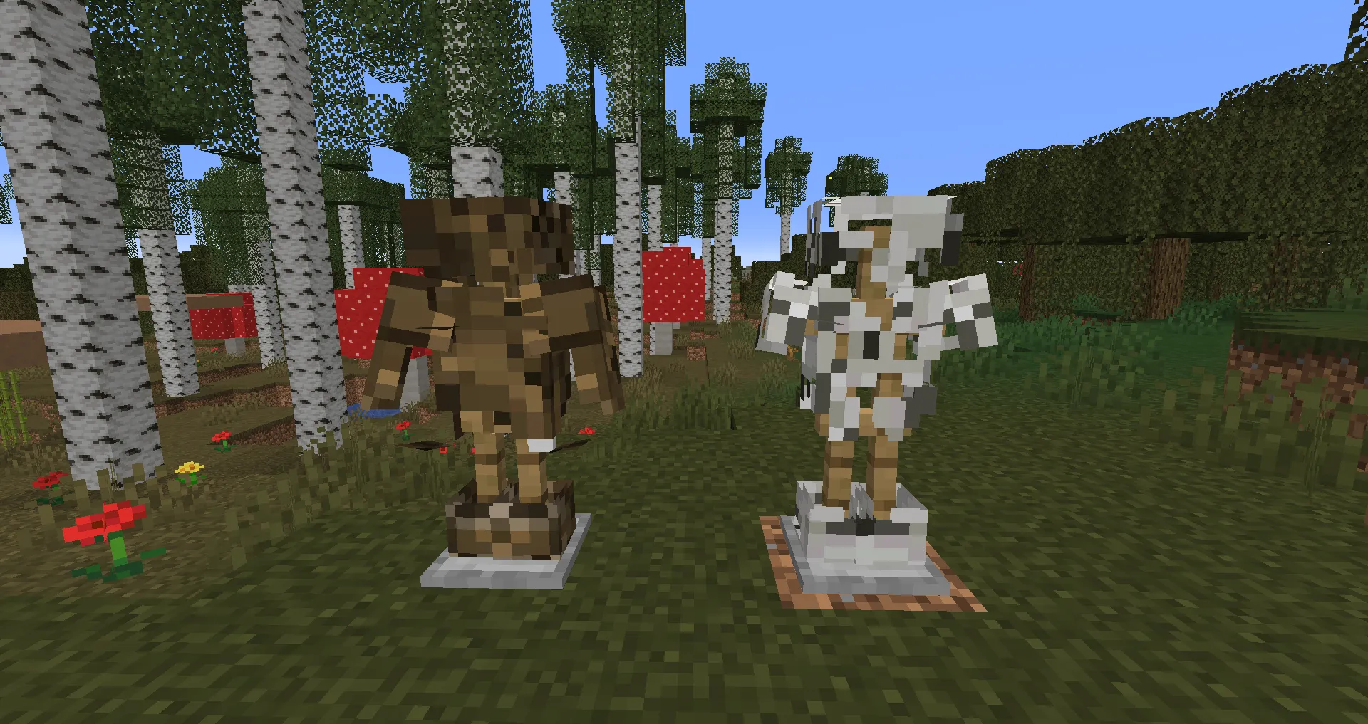 Forest update, Моды, Minecraft