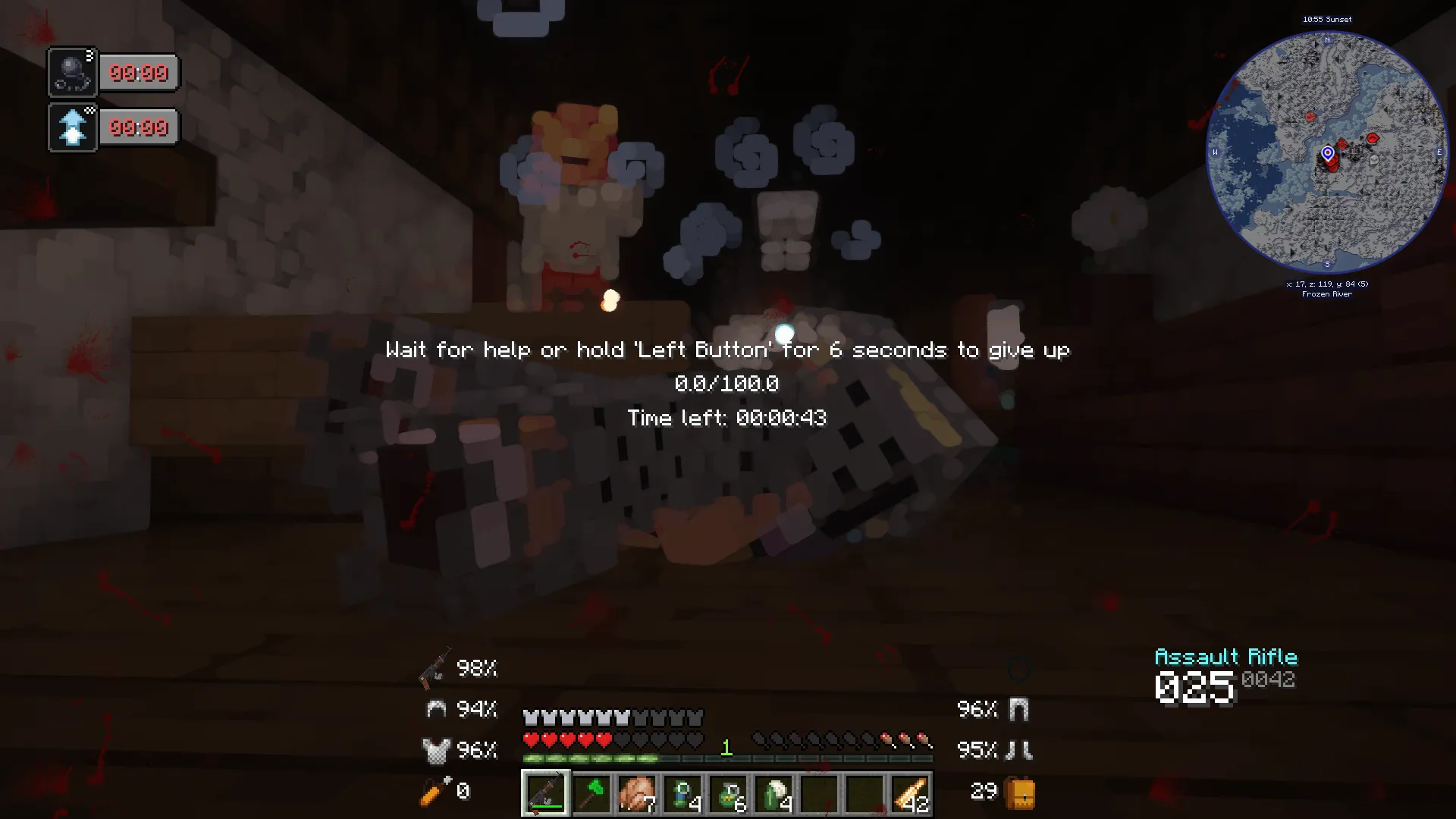 Dungeon Warfare - FUN RPG | Firearms and RPG! — скриншот 12 (Модпаки, Minecraft)