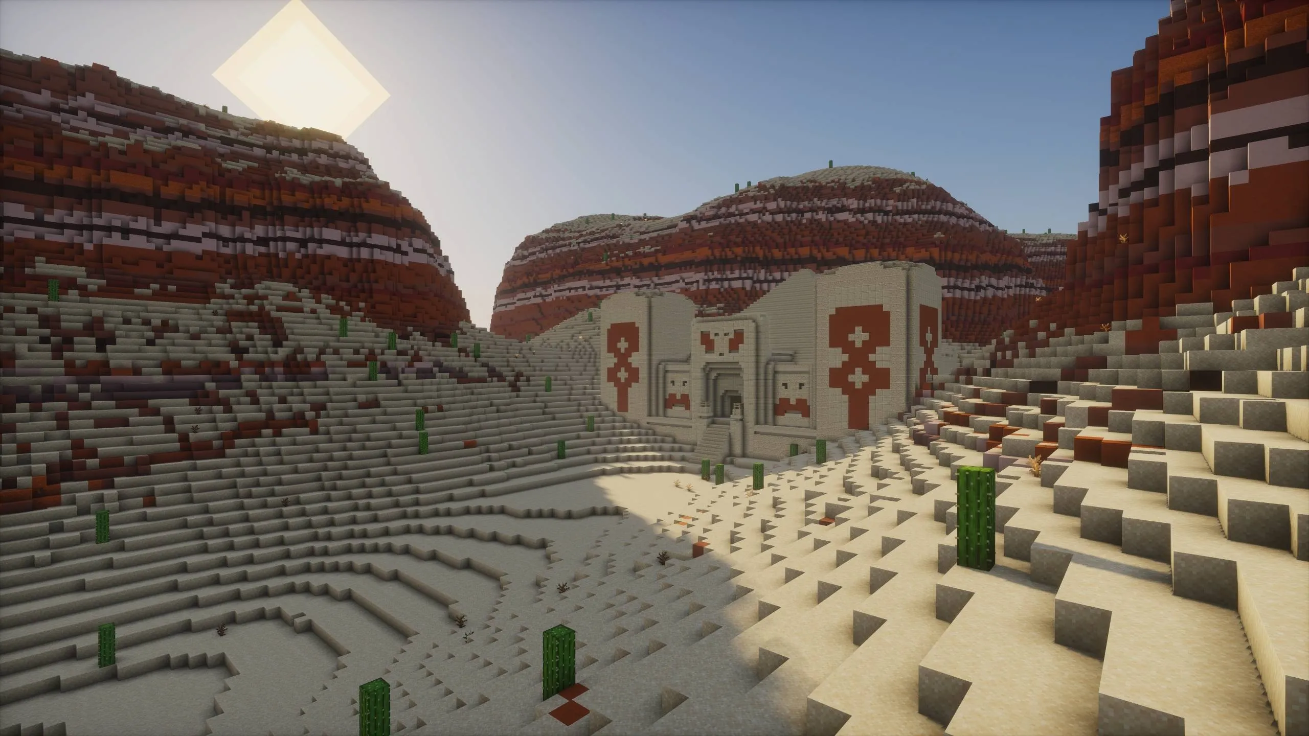 Azhariq - Desert Survival Island, Карты, Minecraft