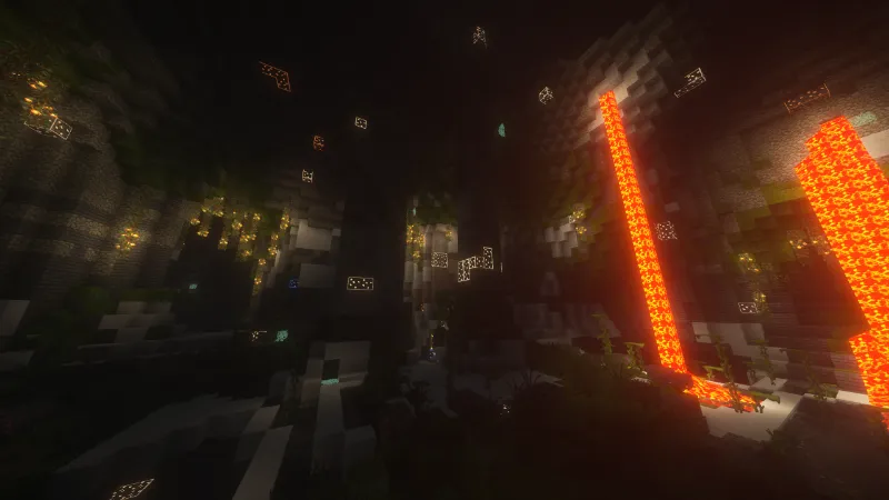 John Smith Legacy - Glowing Ores — скриншот 4 (Текстуры, Minecraft)