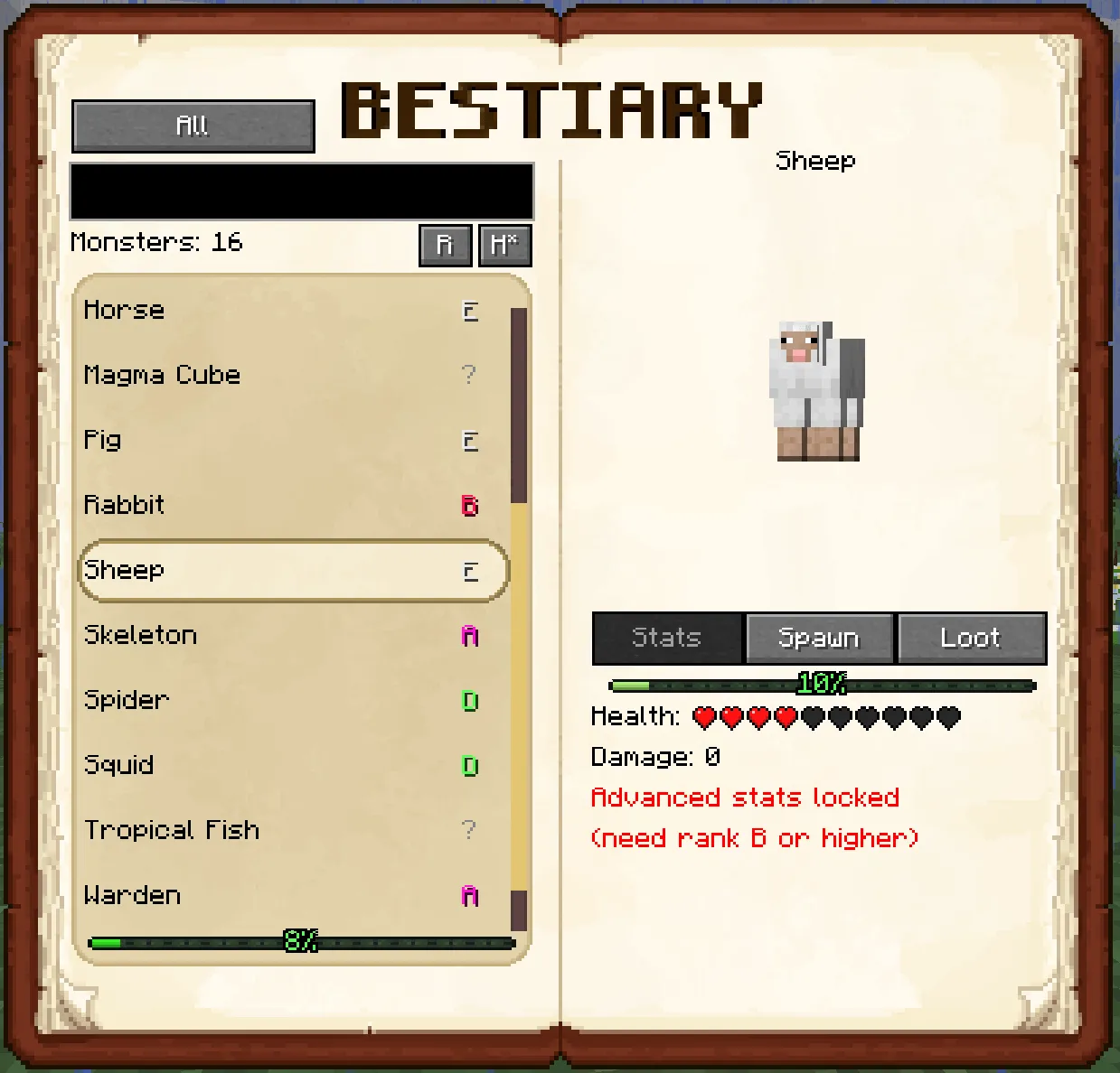 Araxer's Bestiary — скриншот 11 (Моды, Minecraft)