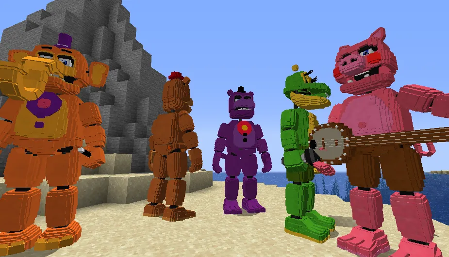 Freddie's Stories mod, Моды, Minecraft