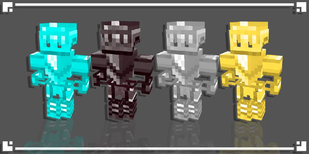 DarkerKnights Armors — скриншот 7 (Текстуры, Minecraft)
