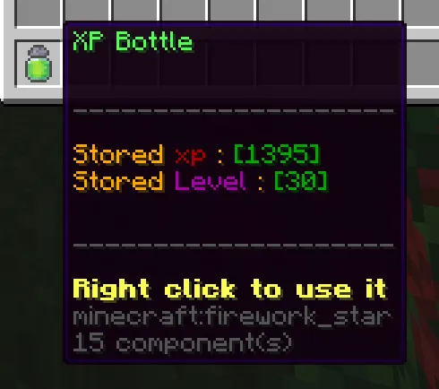 Xp Bottler, Дата-паки, Minecraft