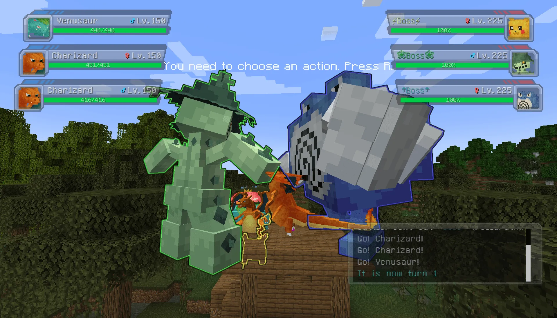 Cobblemon Boss, Моды, Minecraft