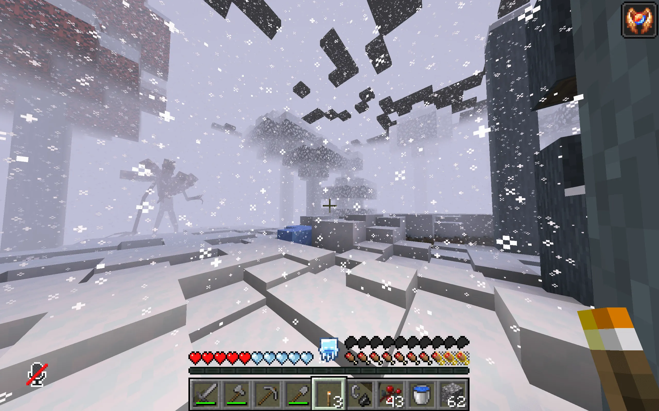 Flawless Horror, Winter Survival (Proximity chat) — скриншот 5 (Модпаки, Minecraft)