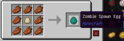 MoreRecipes-Spawners-PeacefulItems, Моды, Minecraft