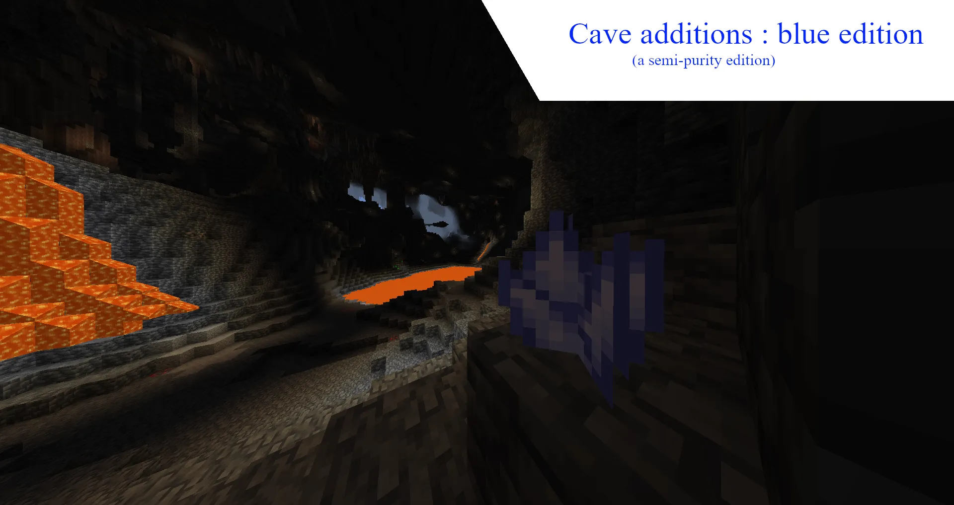 cave additions, Моды, Minecraft
