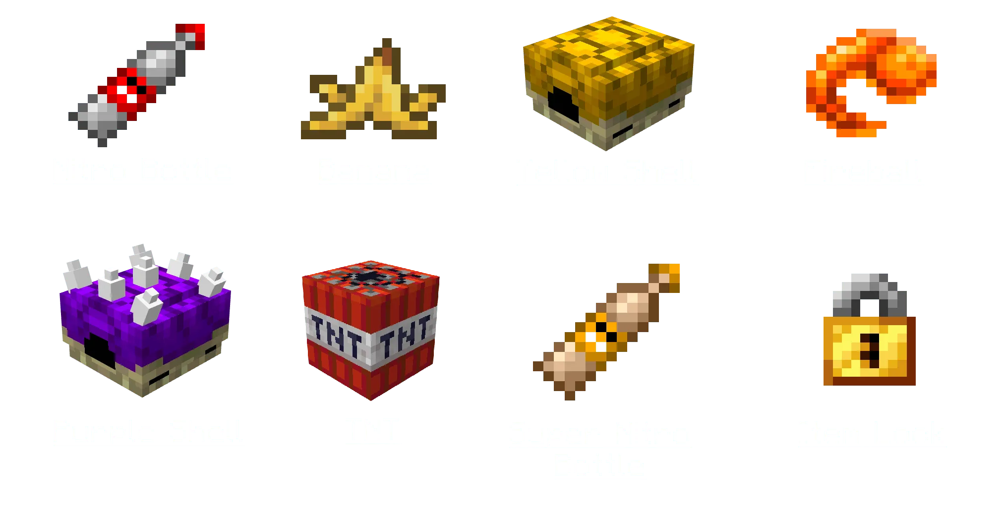 Zcoper Karts, Моды, Minecraft