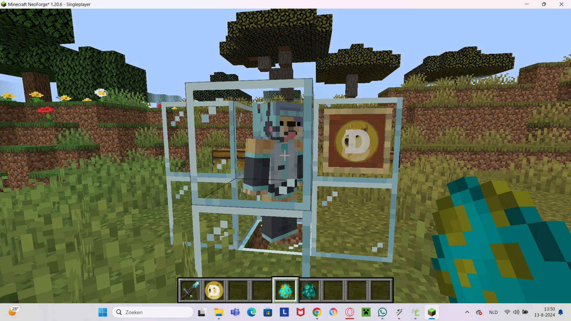 the weapons and custom mobs canceled and about to be remade, Моды, Minecraft