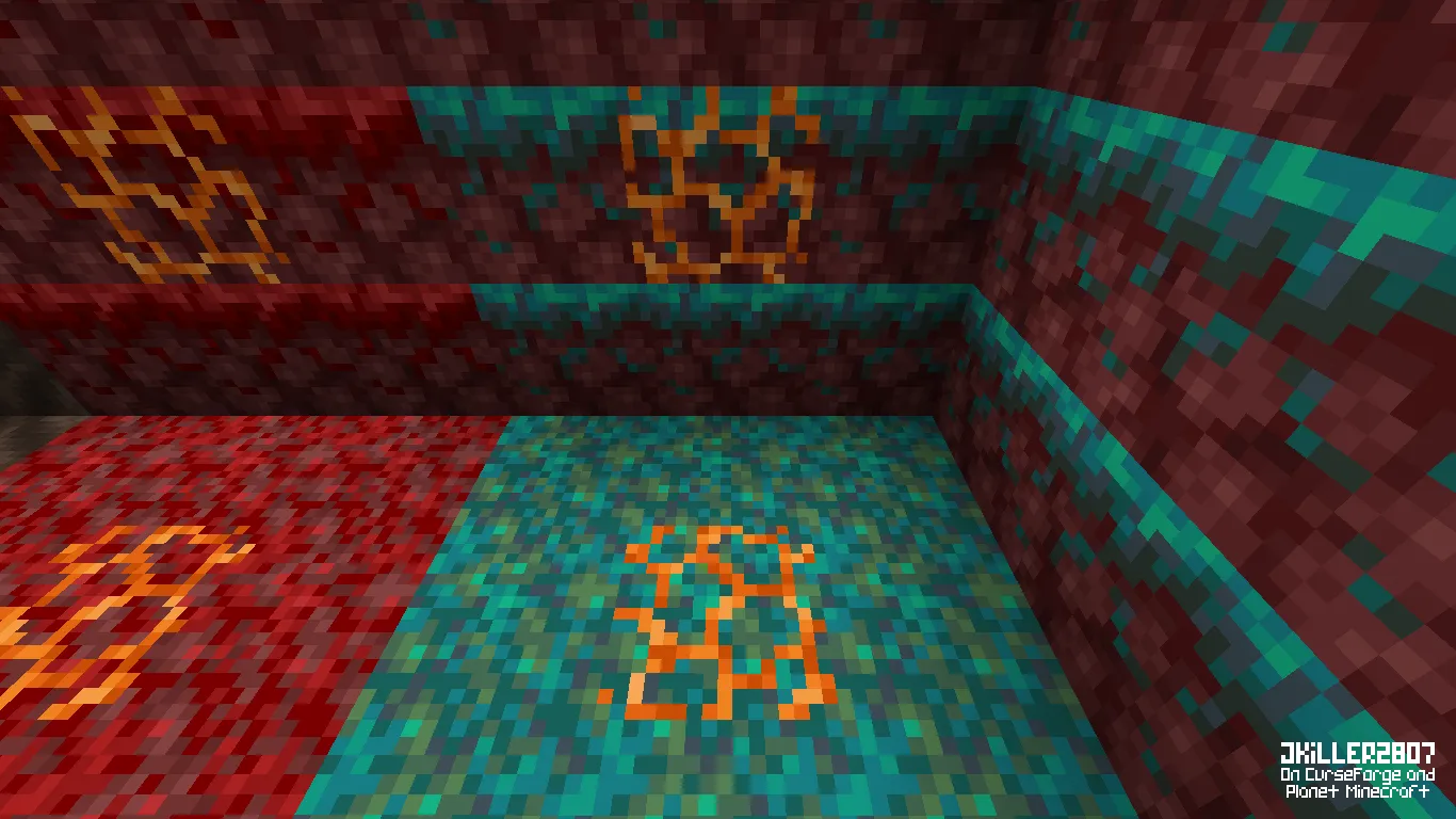 Magma Variants, Текстуры, Minecraft