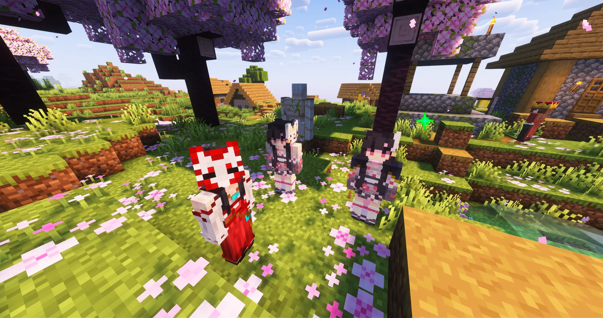 RPG Stylish Player Villagers, Текстуры, Minecraft