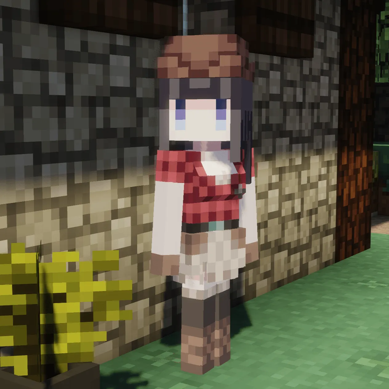 Melody's Cute Girl Villagers — скриншот 7 (Текстуры, Minecraft)