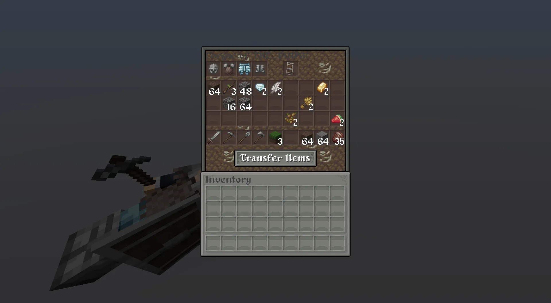Ashen Compatability, Текстуры, Minecraft