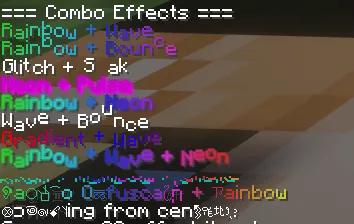 Ember's Text API, Моды, Minecraft