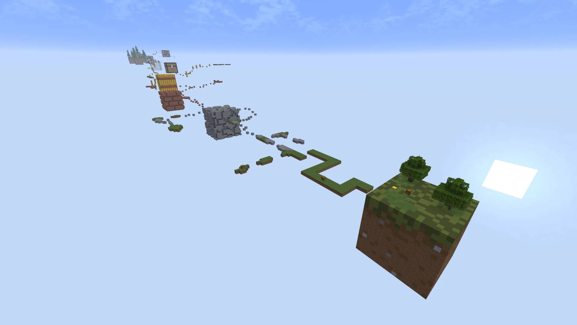 Giant Blocks Parkour, Карты, Minecraft