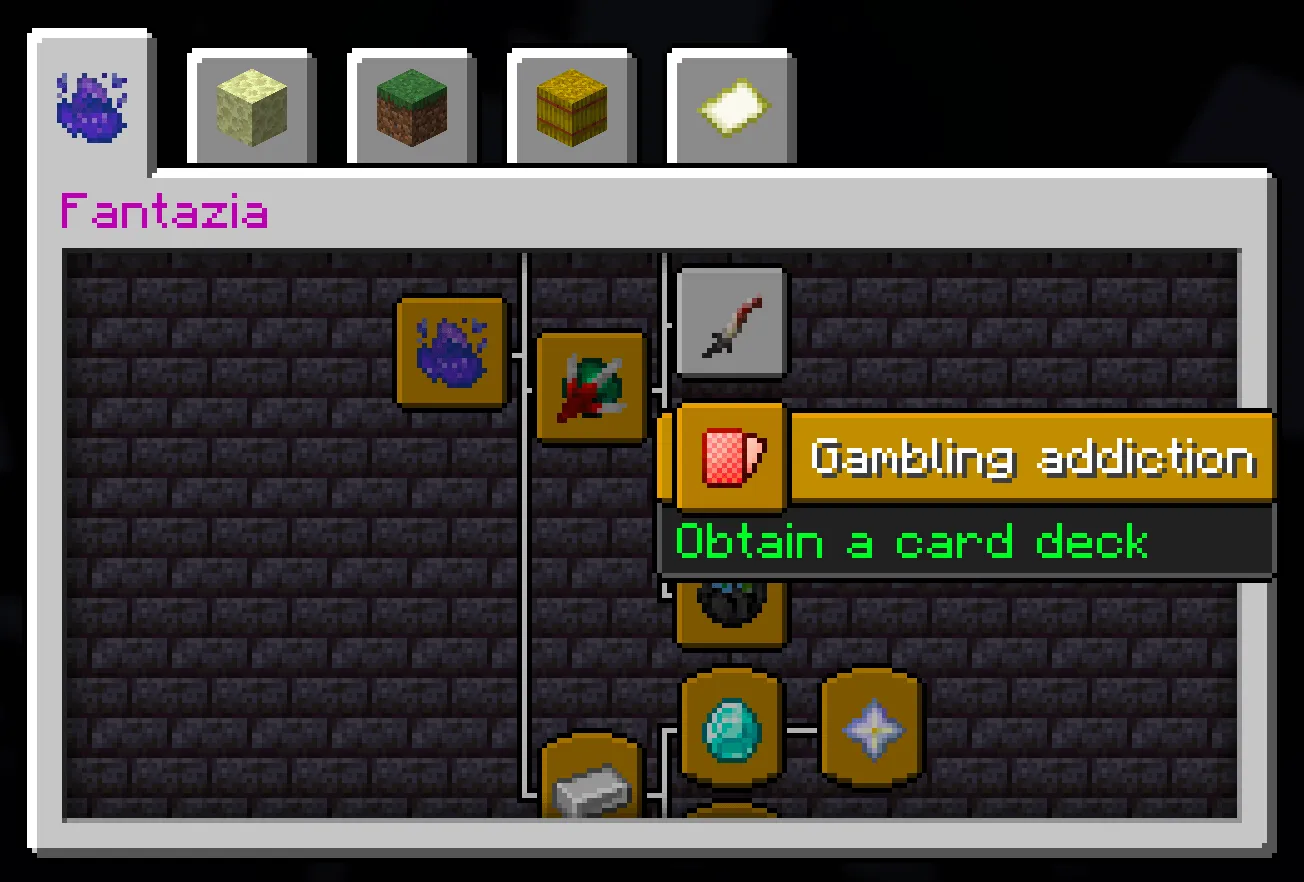 Fantazia, Моды, Minecraft