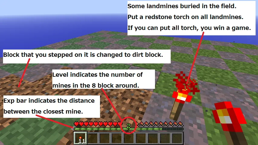 Landmine Busters — скриншот 2 (Плагины, Minecraft)