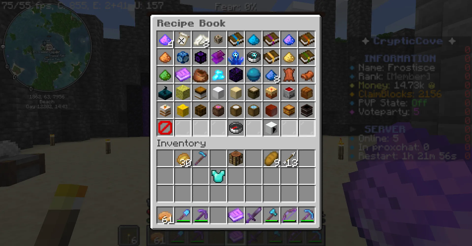 Cryptic Cove Custom Item Pack, Текстуры, Minecraft